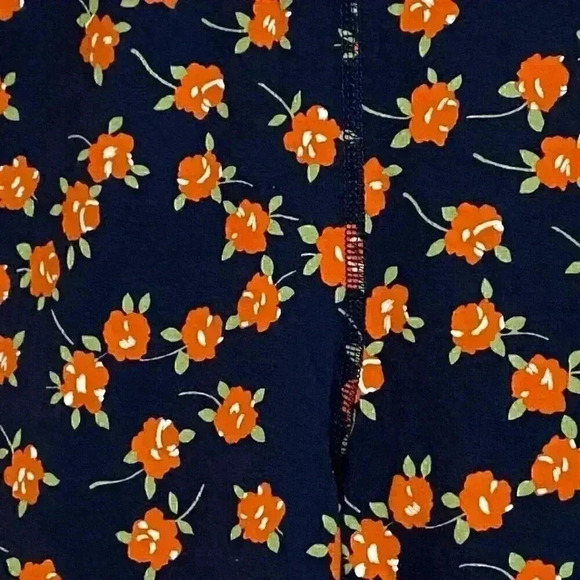 J. Crew Weekend High Rise 7/8 Legging XS Poppy Fields Casual Comfy Floral - Picture 4 of 10